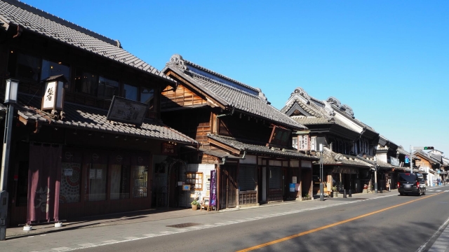 ① 川越 蔵造りの町並み(埼玉県)