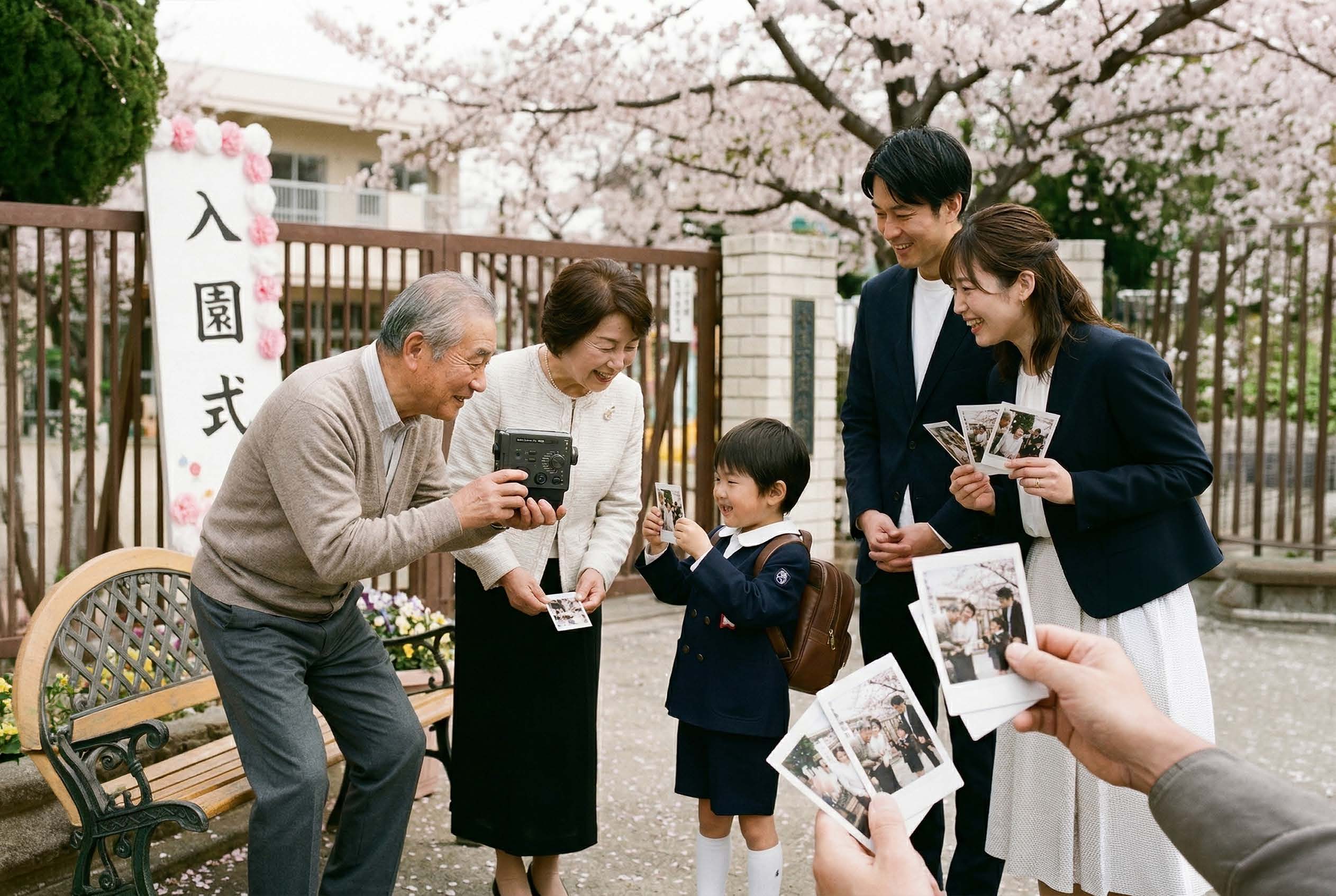 桜の季節、家族みんなが主役の「ハレの日」がやってきます！