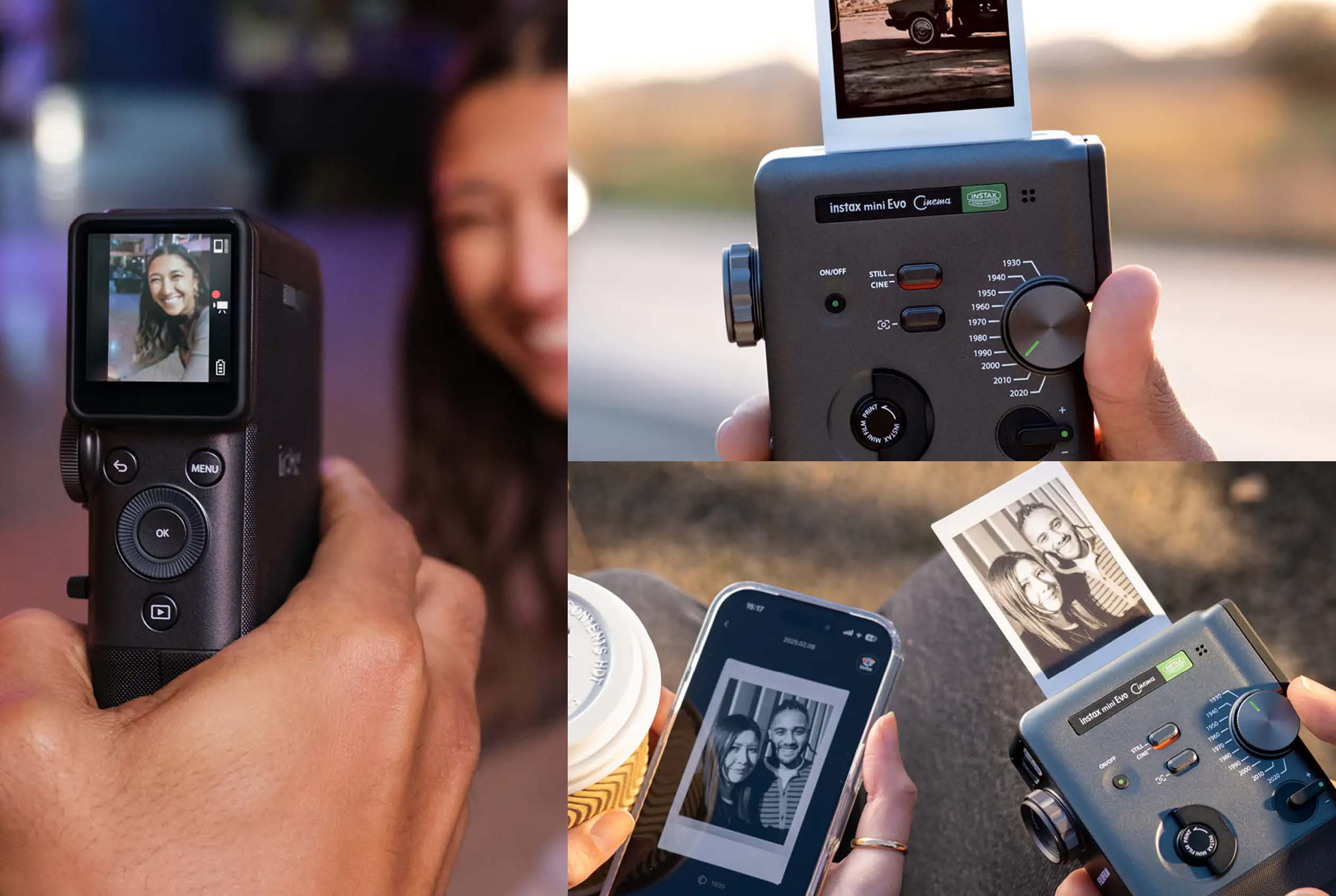 【FUJIFILM instax mini Evo Cinema】のここがスゴい!