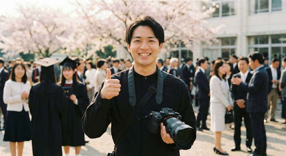 プロが教える「卒業式での写真撮影術」!