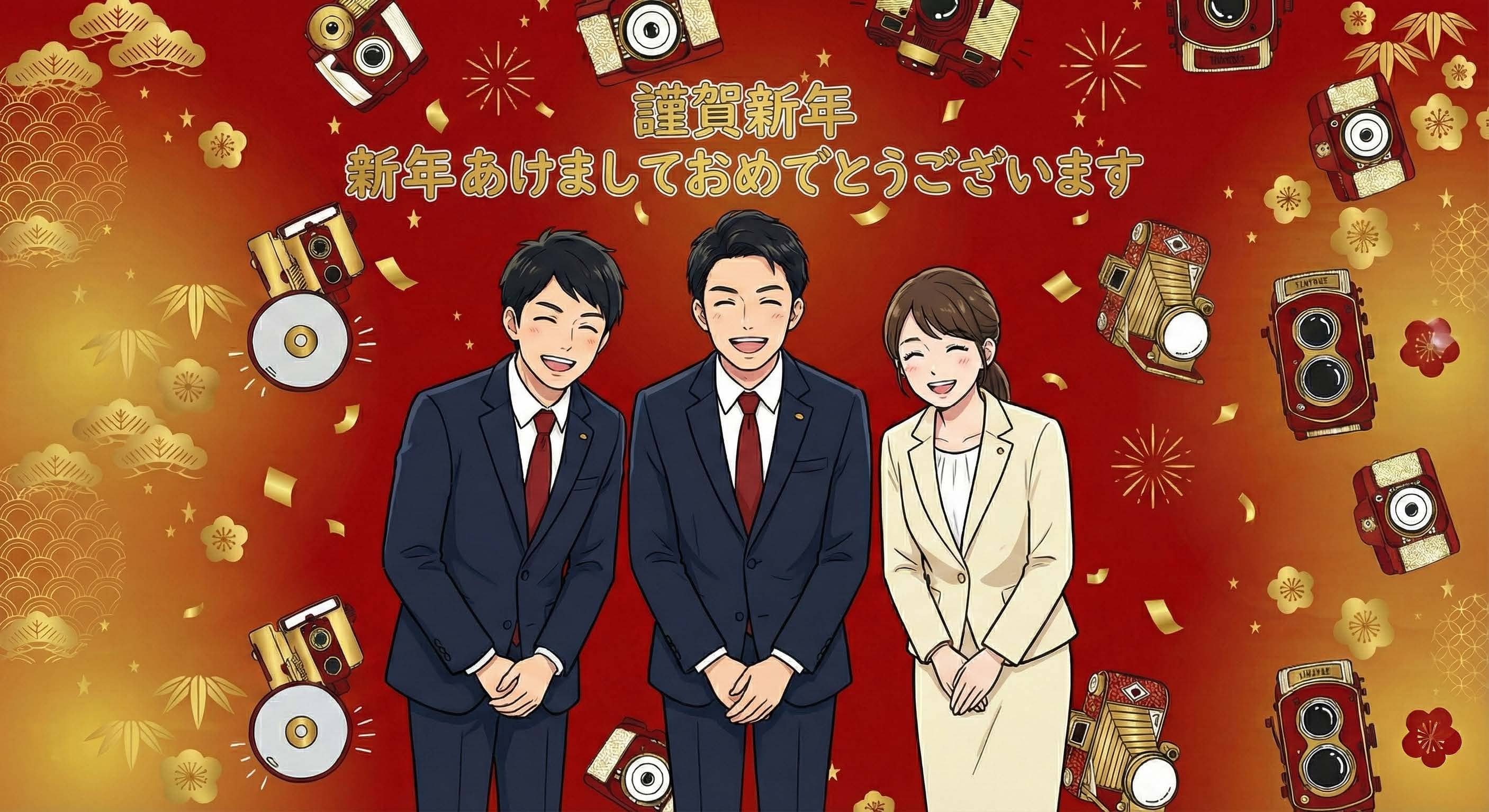 旧年中は多くのお客様にシェアカメをご利用いただき、心より感謝申し上げます。