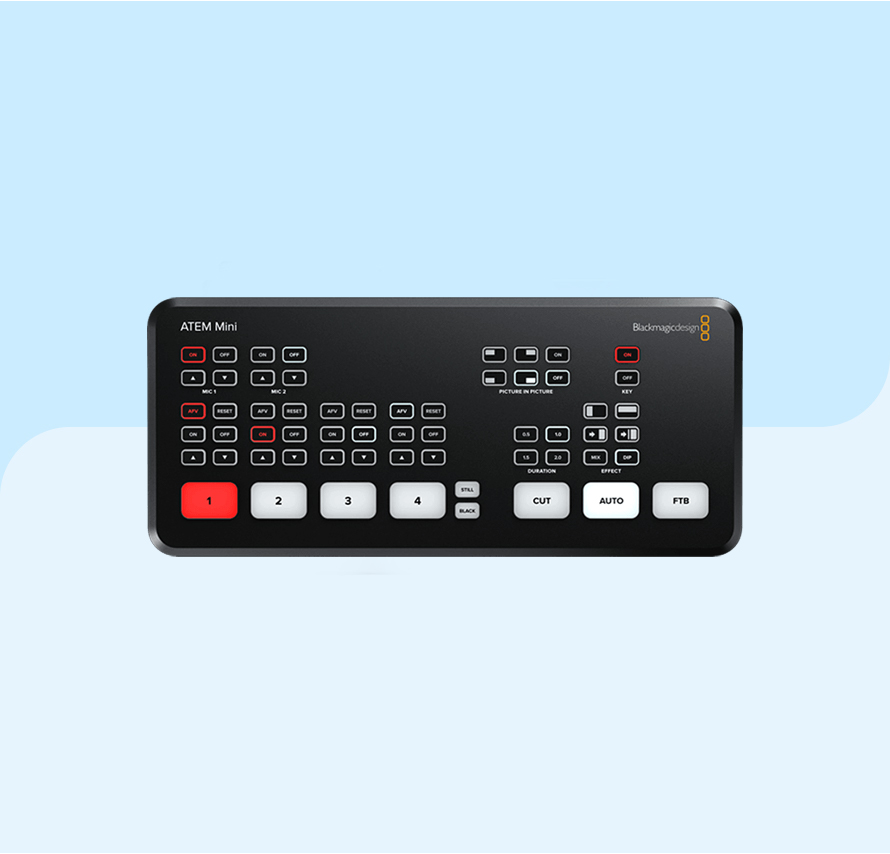 レンタル] BlackmagicDesign ATEM Mini Proセット｜スイッチャー 