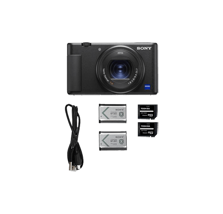 ソニー SONY VLOGCAM ZV-1 ボディ / ブラック｜[vlogカメラレンタル]