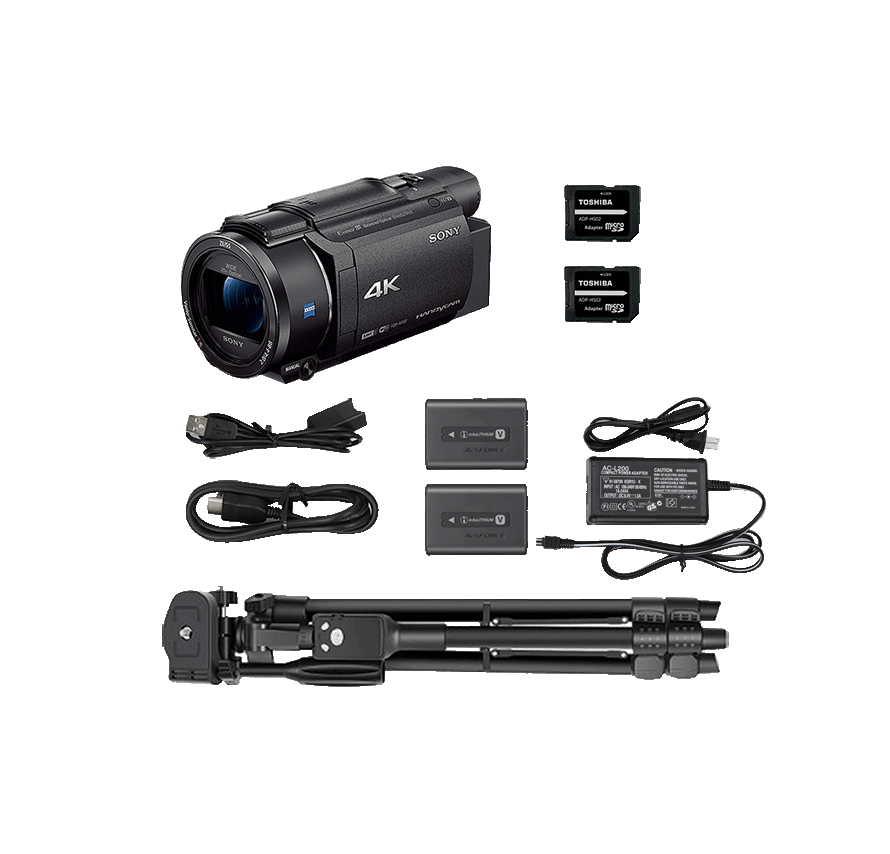 ソニー SONY FDR-AX60 三脚セット｜運動会・発表会向け4Kビデオカメラレンタル