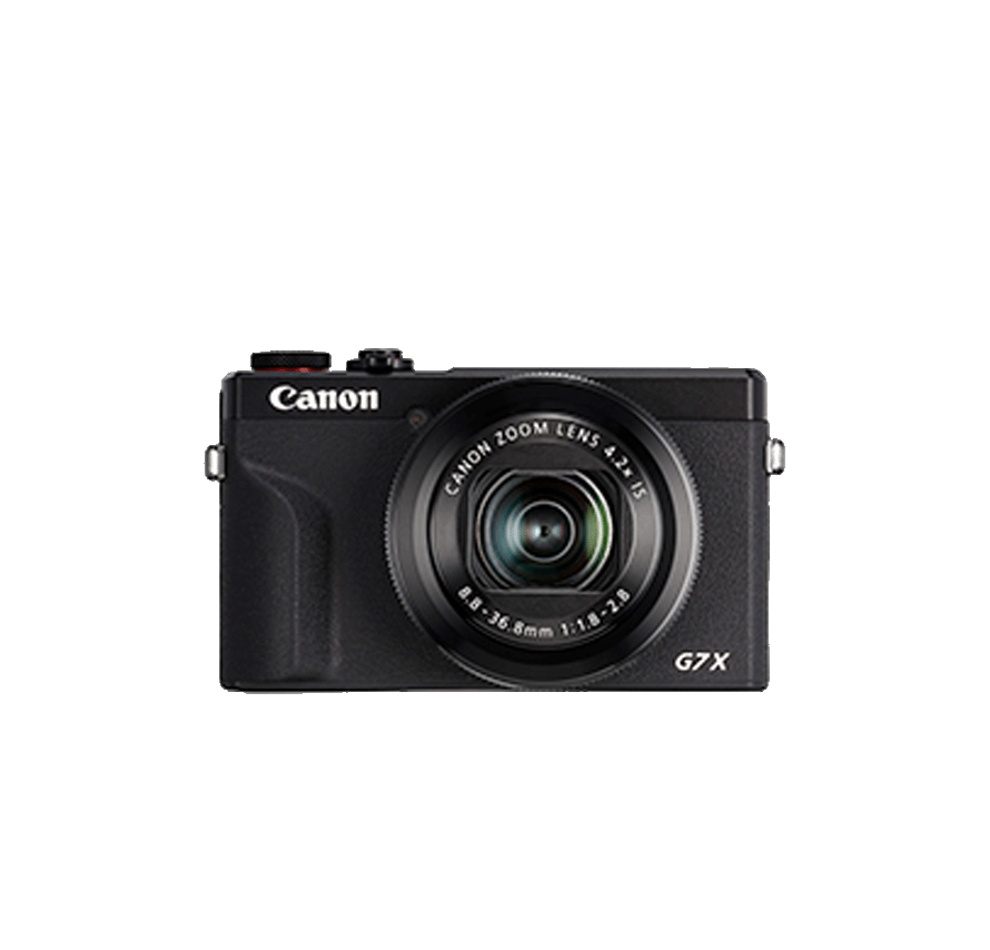 Canon PowerShot G7 X Mark III ブラック｜Vlog・ライブ配信・旅行向け高級コンデジ デジタルカメラレンタル