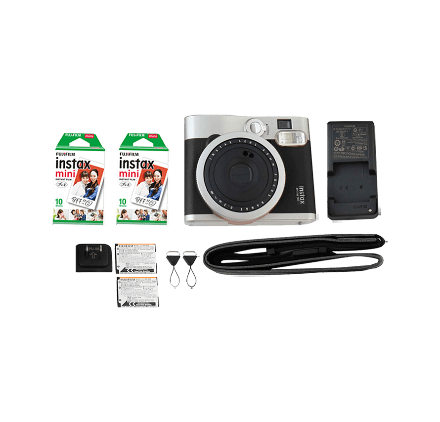 レンタル] FUJIFILM instax mini90 ネオクラシック/フィルム20枚付き  