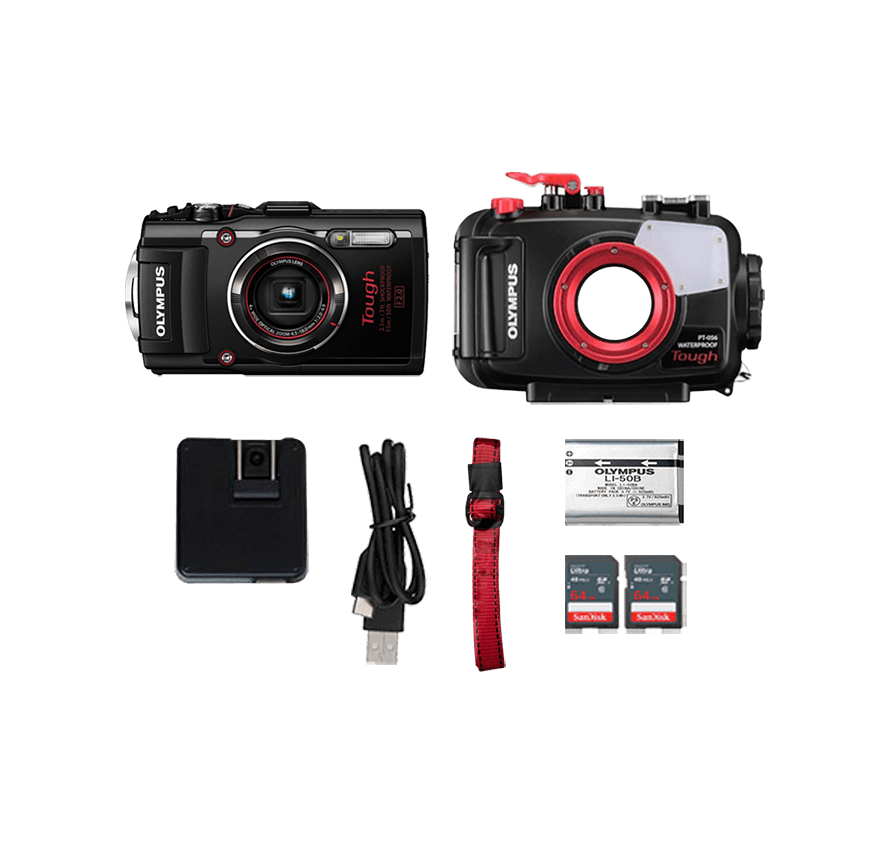 レンタル] オリンパス/OLYMPUS STYLUS TG-4｜水中/防水カメラ 