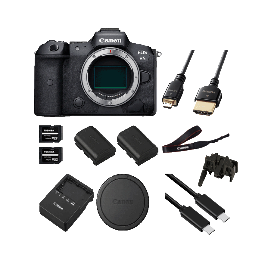 Canon EOS R5 ボディ [ミラーレス一眼カメラレンタル]